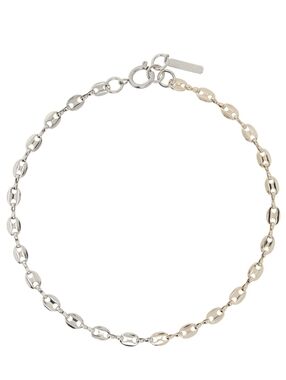 Justine Clenquet • Two-Tone Gold & Silver Link • Joy Choker Necklace